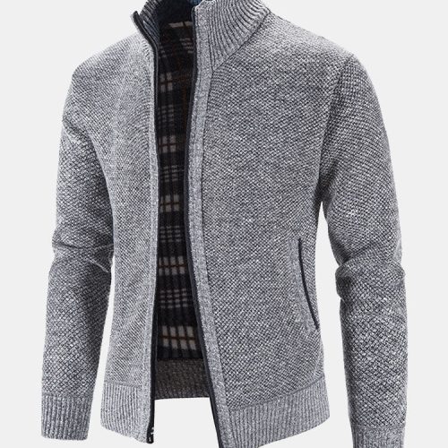 Man Zip Up Sweater
