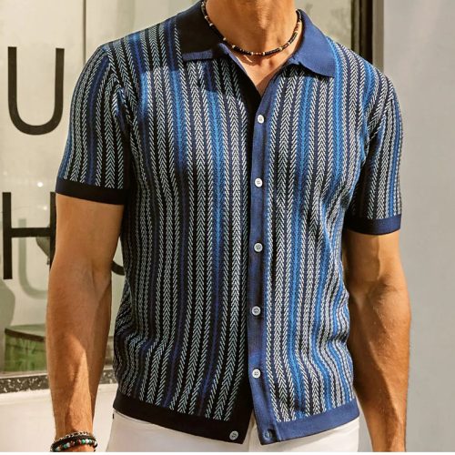 Cool Silk Sweater Short Sleeve Slim T-Shirt