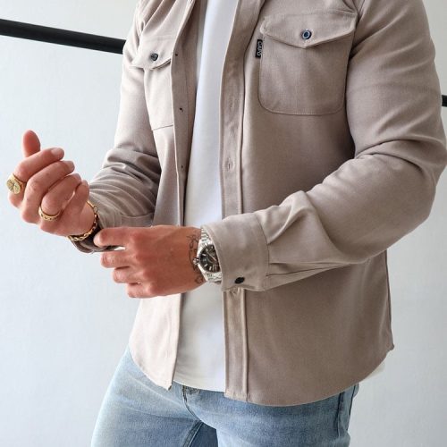 Button Down Shirt Jacket (Buy 2 Free Shipping)